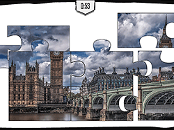 London Jigsaw Puzzle - Thinking - GAMEPOST.COM