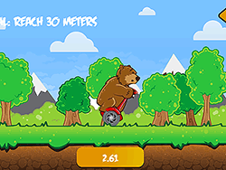 Bear on a Scooter