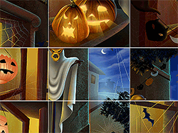 Halloween Slide Puzzle - Skill - GAMEPOST.COM