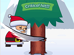 Wood Cutter Santa Idle - Arcade & Classic - GAMEPOST.COM