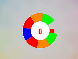 Rotating Wheel Game 2D