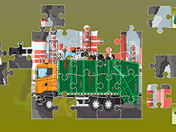 Garbage Trucks Jigsaw - Arcade & Classic - GAMEPOST.COM