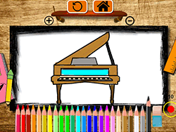 Bts Piano Coloring Book