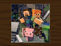Minecraft Jigsaw - Thinking - GAMEPOST.COM