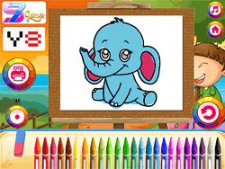 Cute Animals Coloring - Fun/Crazy - GAMEPOST.COM