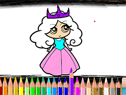 Back To School Princess Coloring Book - Girls - GAMEPOST.COM