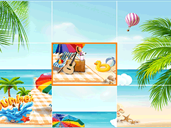 Summer Beach Slide - Thinking - GAMEPOST.COM