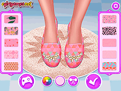 My Spring Flat Shoes Design - Girls - GAMEPOST.COM