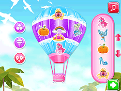 Princess Girls Air Balloon Trip - Girls - GAMEPOST.COM