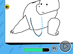 We Bare Bears: How to Draw Ice Bear - Arcade & Classic - GAMEPOST.COM
