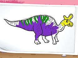Color Me In My Dinosaurs