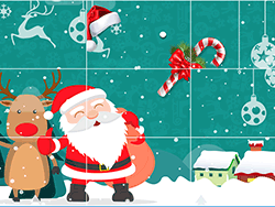 Christmas Santa Slide - Thinking - GAMEPOST.COM