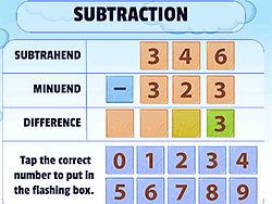 Subtraction Practice - Thinking - GAMEPOST.COM