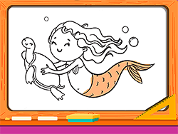 Mermaid Coloring Book - Skill - GAMEPOST.COM
