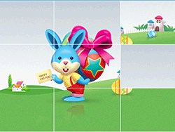 Easter Bunny Slide - Thinking - GAMEPOST.COM