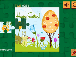 Happy Easter Jigsaw - Thinking - GAMEPOST.COM