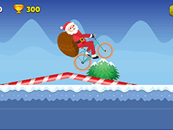 Santa: Wheelie Bike Challenge