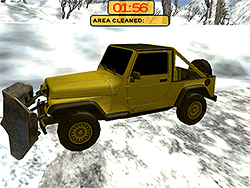 Snow Plow Jeep Simulator