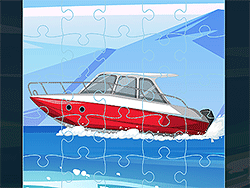 Speed Boat Jigsaw