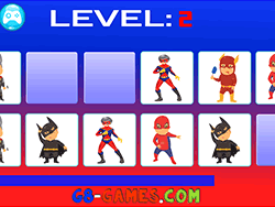 Super Heroes Memory - Skill - GAMEPOST.COM