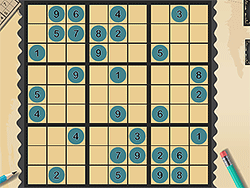 Classic Sudoku - Thinking - GAMEPOST.COM