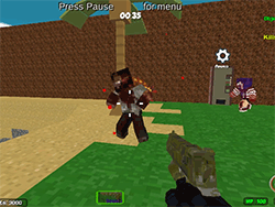 Blocky Combat SWAT: Zombie Survival