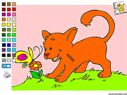 Color Cat - Play Color Cat at Gamepost.com