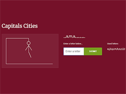 Hangman Capital Cities - Thinking - GAMEPOST.COM