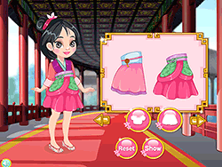 Princess Mulan Shoes Design - Girls - GAMEPOST.COM