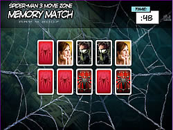 Spider-man 3 Memory Match