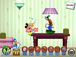 Mickey And Friends in Pillow Fight