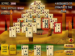Pyramid Solitaire Mummy's Curse