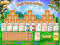 Magic Towers Solitaire - Arcade & Classic - GAMEPOST.COM