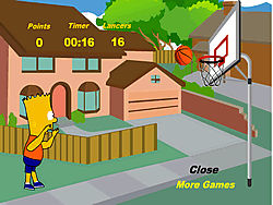 Bart Simpson Basketball