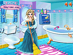 Elsa Bathroom Clean-Up