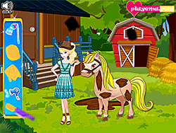 Elsa at Horse Farm