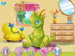 Dragon Home Cleaning Mobile - Girls - GAMEPOST.COM