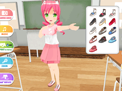 Cute Moe 3D Dressup - Girls - GAMEPOST.COM