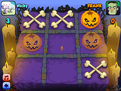 Noughts and Crosses Halloween - Skill - GAMEPOST.COM
