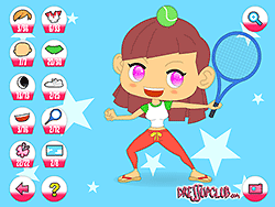 Tennis Girl Dressup